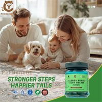 Friandises à mâcher anti-allergie pour chiens, extrait de Neem, soutien immunitaire, contrôle des parasites, santé de la peau et du pelage, soins pour animaux de compagnie, OEM ODM