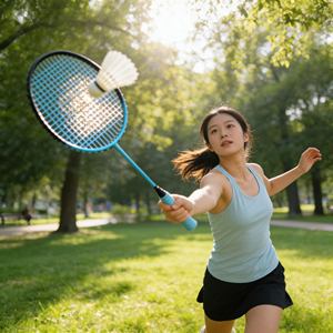 Raquette de badminton haut de gamme à succès, raquette simple et raquette de badminton bon marché à petit budget, rentable pour les débutants - Product Image 1