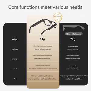 Gafas Inteligentes MYVU StarV AR con Video 4K, Asistente IA, Traducción Simultánea en 13 Idiomas, Soporte para Ciclismo, Inglés - Product Image 5