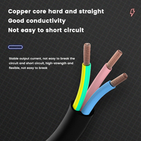 Cable de Alimentación para Electrodomésticos, Cable con Revestimiento VDE, Conductor Sólido, Aislamiento de PVC, Alta Calidad, Marca HONGPAI, 500V