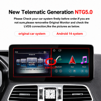 Para Mercedes-Benz Clase E W212/W207 2015-2016 NTG5.0, Pantalla de 12.3 Pulgadas, Android 14, 8 Núcleos, 4+64GB, CarPlay Inalámbrico, Android Auto, GPS, DSP