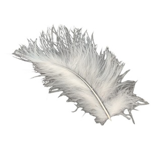 White <b>Down</b> <b>Feather</b> Pendant 150mm For DIY Car Decorations And Accessories - Product Image 5