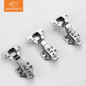 บานพับ<span class=keywords><strong>ตู้</strong></span>เก็บของแบบปิดได้สองทิศทางแบบนุ่มนวลปิดคลุมเต็มรูปแบบความเร็วปกติปิดช้าสำหรับห้องครัวบ้านสำนักงานโรงเรียนและโรงพยาบาล - Product Image 6