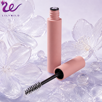 Gel à sourcils transparent vegan imperméable à tenue forte et longue durée avec brosse applicatrice, logo personnalisé, marque privée