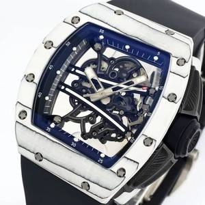 Reloj Deportivo de Lujo para Hombre RM 61-01 con Diseño Hueco, Esfera de Fibra de Carbono y Cerámica - Product Image 3
