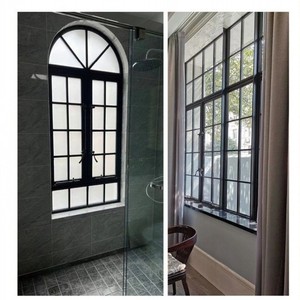 ประตูอลูมิเนียมอัลลอยด์แมกนีเซียมไทเทเนียมหน้าต่างแบนสำหรับห้องนอนวิลล่าห้องนั่งเล่นห้องน้ำ - Product Image 3