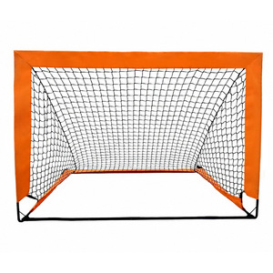 Buts <span class=keywords><strong>de</strong></span> football Racetex et mini-buts - But <span class=keywords><strong>de</strong></span> football en métal durable en blanc et noir (240x160 cm) - Product Image 3