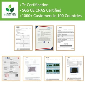 Bán buôn sản xuất bền không thấm nước tổng hợp cỏ chống <span class=keywords><strong>UV</strong></span> cỏ CuộN sinh thái thân thiện cỏ nhân tạo cho cảnh quan - Product Image 6