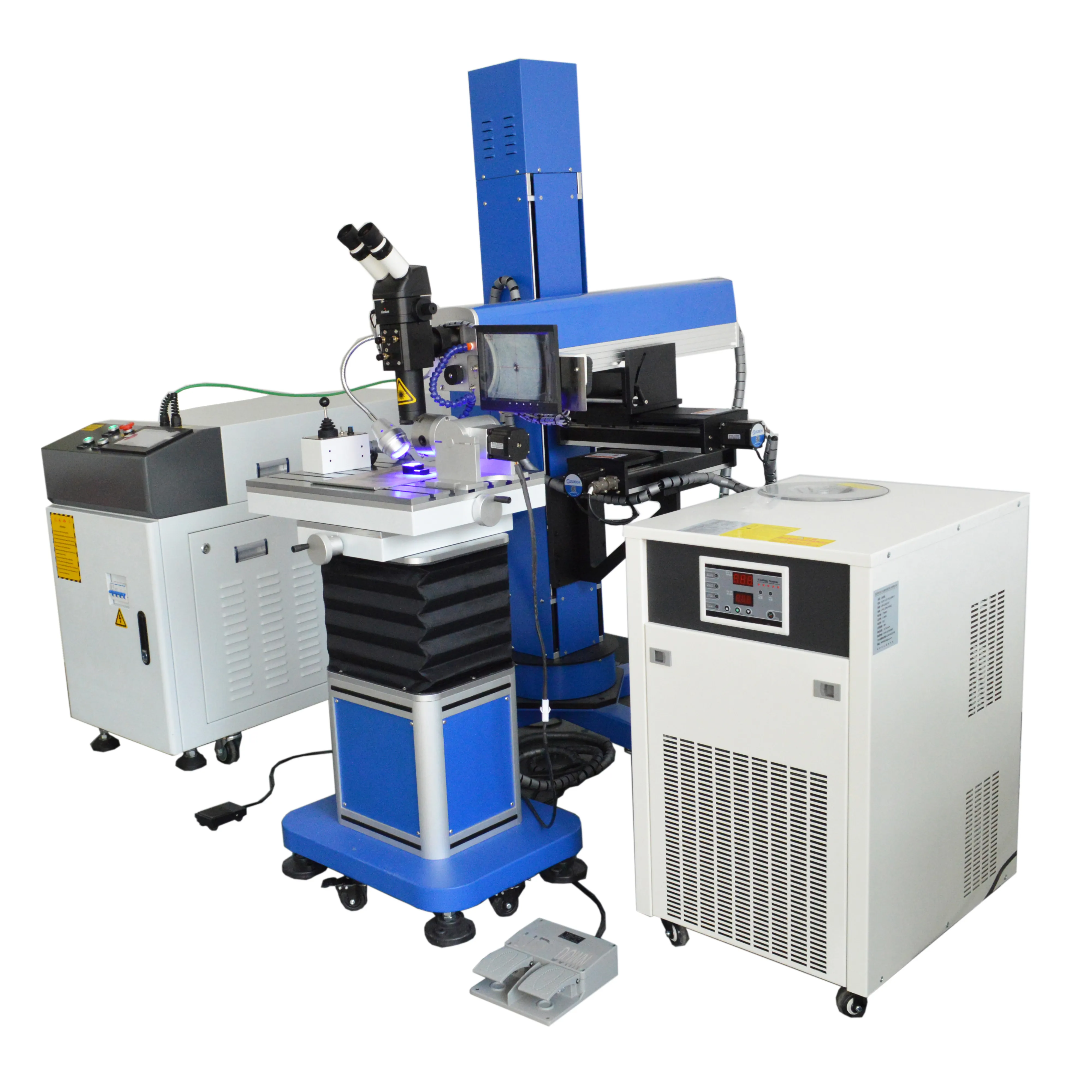 Top quality gold jewelry repairing laser soldering welding machine system for jewellery gold