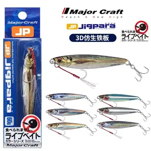 <span class=keywords><strong>MajorCraft</strong></span> 3D JPS 60g fundido largo impreso biónico Luya Placa de hierro mar barco pesca lápiz cebo señuelo - Product Image 2