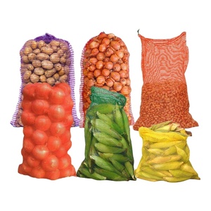 Wholesale Promotional Vegetable Plastic Mesh <strong>Net</strong> <strong>Bag</strong> with Hand Clip PP Material - Product Image 2