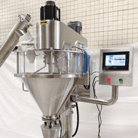 Machine de remplissage de poudre électrique à tête unique en vente chaude, machine de remplissage et d'emballage de poudre, machine de remplissage de savon en poudre