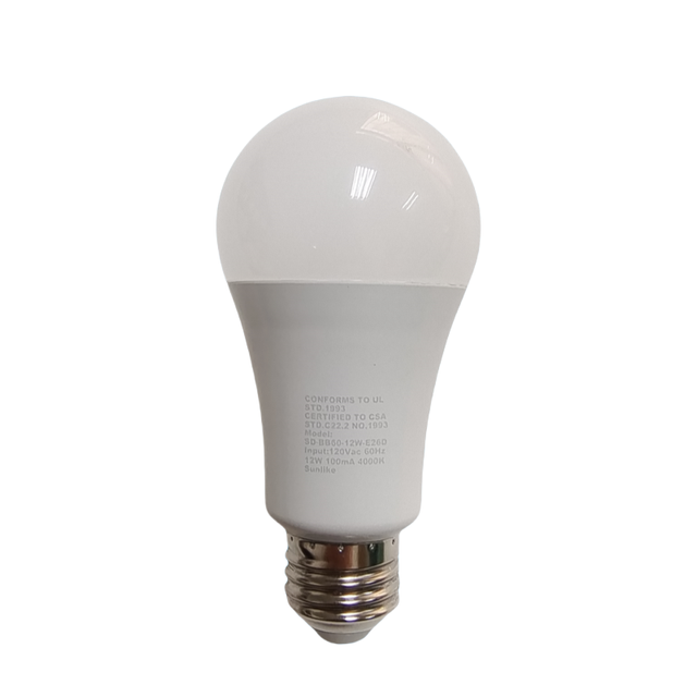 Sundy Sunlight No Flicker SunLike Full Spectrum ETL Listed 12W 120V Triac Dimmable E26 LED Light Bulbs