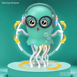 Robot pulpo bailarín, juguete educativo con evitación automática <span class=keywords><strong>de</strong></span> obstáculos, interactivo con música, luces LED, regalo <span class=keywords><strong>para</strong></span> niños pequeños - Product Image 5