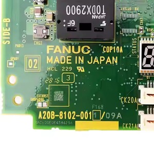 ราคาดีที่สุดสำหรับเมนบอร์ดควบคุมเครื่องจักร Fanuc 0i-mf รุ่น A20b-8102-0011 ทองแดง 0.2 มม. คุณภาพดี มือสอง PCBA - Product Image 2