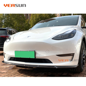 Lifting extérieur du séparateur avant Maxton noir brillant de haute qualité pour <span class=keywords><strong>Tesla</strong></span> <span class=keywords><strong>Model</strong></span> Y - Product Image 6