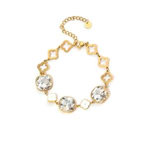 PXK-0407 สร้อยข้อมือแฟชั่นแบบโซ่และแบบเชื่อมต่อ - Product Image 1