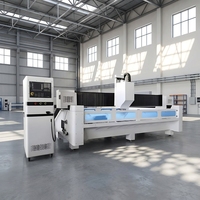 Centre d'usinage CNC pour comptoirs en quartz, polissage des bords, machine de gravure sur pierre contrôlée par PLC, granit, marbre, marque JK, 3100x1600mm