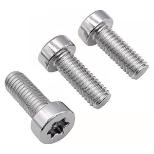 Tornillo de Cabeza Cilíndrica M3 de 16 mm, Fabricación de Tornillos de Cabeza Cilíndrica Hexagonal de Acero Inoxidable de Perfil Ultrabajo - Product Image 1