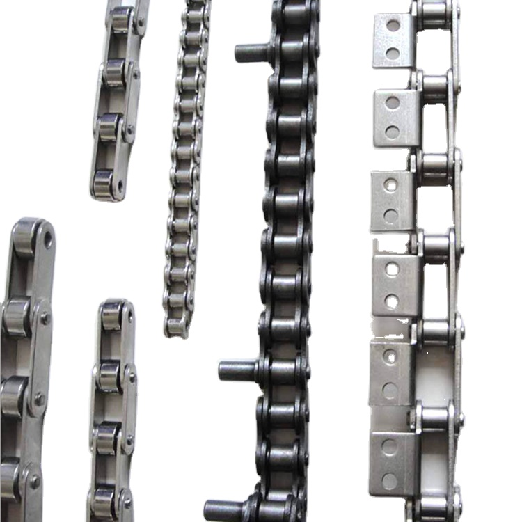 Нестандартный промышленный конвейер из нержавеющей стали, роликовая цепь с двойным шагом