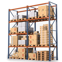 GUCI Schwerlast-Industrieregalsystem Verstellbares Selektiv-Palettenregal für Großlager und Logistikzentren
