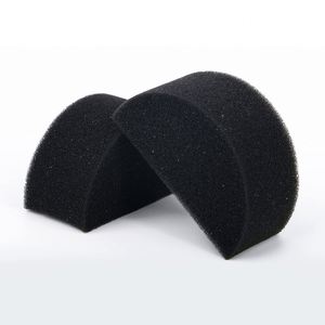 ฟองน้ำเพ้นท์หน้า PU รูปทรงครึ่งวงกลม สีดำ 12 ชิ้น ดูดซับน้ำได้สูง สำหรับงานศิลปะและเพ้นท์ตัว - Product Image 2