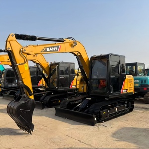 Original Machine Sany SY75C Pro Used Crawler Excavator SY75 SY60 Sy95 Sy55 Sy26 Sy35 Crawler Secondhand Excavator Steel <b>Tracked</b> - Product Image 4