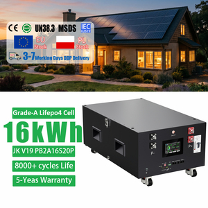 Stock UE - Batterie de stockage d'énergie domestique empilable Domotica Solar JK V19 BMS 51.2V 314Ah 16kWh - Product Image 1