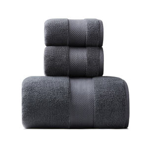 Sang Trọng Tùy Chỉnh Thiết Kế Thấp <span class=keywords><strong>Twist</strong></span> Mềm Tre Bông Vải Lớn Khăn Tắm Để Sử Dụng Nhà - Product Image 4