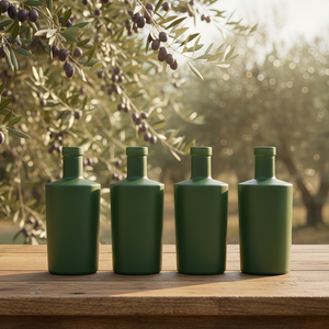 Botella de Ginebra de Vidrio Verde Mate de 100 ml, 375 ml, 500 ml, Botella de Licor de Vidrio Negro para Vodka, Botella de Vino de Vidrio de 750 ml, Botella de Aceite de Oliva de Vidrio - Product Image 3