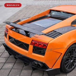High Quality! <strong>GT</strong> Style Carbon Fiber Rear <strong>Spoiler</strong> for Lamborghini Gallardo LP550 LP560 LP570 <strong>Spoiler</strong> Rear Wing Car Accessories - Product Image 6