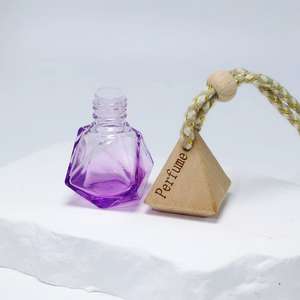 Difusor de Perfume para Coche Colgante con Botella de Vidrio de 6ml, Degradado de Colores, Venta al por Mayor, Botella Vacía - Product Image 5