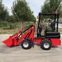 Mini Wheel Loader dengan Lampiran Backhoe Dijual, Backhoe Loader Kecil Dijual