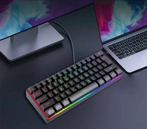 K401有线游戏61键小键盘，带RGB灯USB - Product Image 5