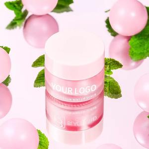 MLM Private Logo Organic Vegan Sugar Pink <b>Lip</b> <b>Scrub</b> <b>Lip</b> Mask Moisturizing Strawberry <b>Lip</b> <b>Scrub</b> - Product Image 3