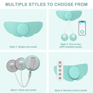 Unit TENS Nirkabel 30 Mode Stimulator Otot untuk Pereda Nyeri Mesin TENS dengan Pemanasan 3 Tingkat dan Stimulasi Otot Berdenyut - Product Image 4