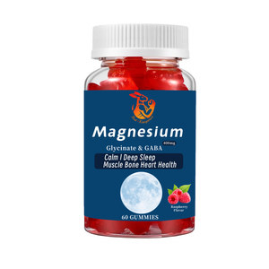 Gomitas de GABA con Glicinato de Magnesio OEM ODM con Calcio y Potasio para Mejorar la Función Inmunológica, Suplementos Herbales en Gomitas - Product Image 1