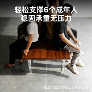 Acrylic Furniture Legs <b>Adjustable</b> Transparent Support For Cabinet Sofa <b>Table</b> JZD Acrylic Feet - Product Image 4