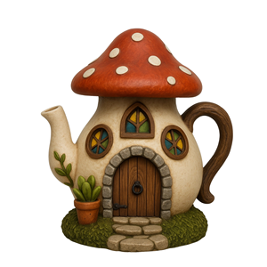 Tùy chỉnh tùy chỉnh-thực hiện handmade Nhựa Cổ tích nhà ngoài trời trang trí nấm vườn Tượng điêu khắc sơn bức tượng động vật - Product Image 5