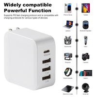 Rapide Chgarger mur chargeur 30W Chargeur Offre Spéciale type c + 3 USB POUR LES Téléphones Cellulaires