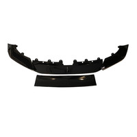 Kit de conversion accessoires de voiture Style AC brillant noir lèvre avant lèvre de pare-chocs avant séparateur avant pour BMW X3 X4 G01 G02 2021 +