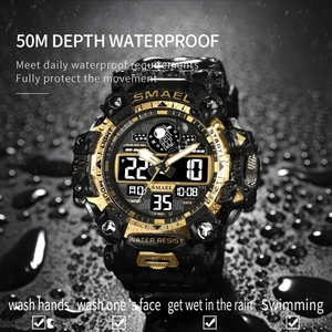 Smael 8078 moda di lusso Digital Trend Design sport acrilico Stop orologi <span class=keywords><strong>da</strong></span> <span class=keywords><strong>polso</strong></span> per gli uomini <span class=keywords><strong>orologio</strong></span> sveglia <span class=keywords><strong>cronometro</strong></span> luminoso - Product Image 6