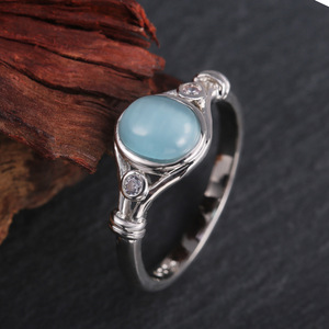 Anello da Donna con Pietra Turchese, Gioiello Semplice e alla Moda - Product Image 2