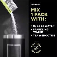 Complément Nutritionnel Sportif Végétalien - Poudre de Boisson Énergétique à Base de Plantes, Sachets d'Électrolytes Keto, Marque Privée