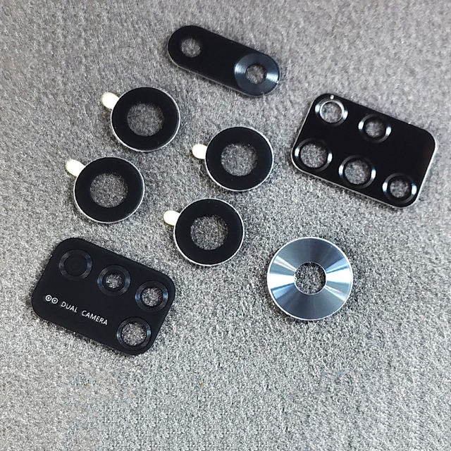 Security Surveillance Camera Lens Screen Printing Tempered Glass AR Coating HD Camera Glass