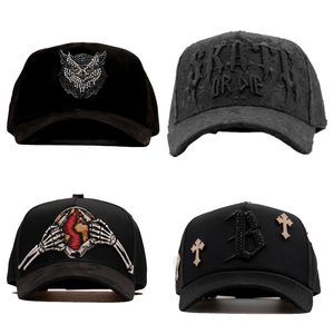 バーバス帽子メーカー卸売5パネルGorras野球帽カーブブリムブラック77バーバス帽子Gorrasキャップスエードオリジナル帽子 - Product Image 6