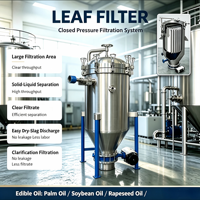 Filtre à feuilles solide-liquide à économie d'énergie de qualité supérieure ZSZY 3200L/H de capacité maximale pour la filtration de l'huile de graines de coton