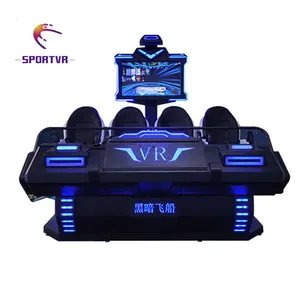 Simulateur de course automobile et de moto 9D VR en salle avec cadre métallique pour usage domestique, éducatif et commercial - Product Image 1