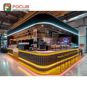 Exhibidor de Café Premium, Estante Alto para Tazas, Exhibidor de Productos de Roble Blanco - Product Image 6