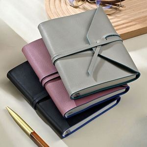 Custom A6 Travel Stamp <b>Notebook</b> Blank Thick Inner Pages Journal for Vacation Memories, Adventure <b>Diary</b>, and Promotional Gifts - Product Image 2